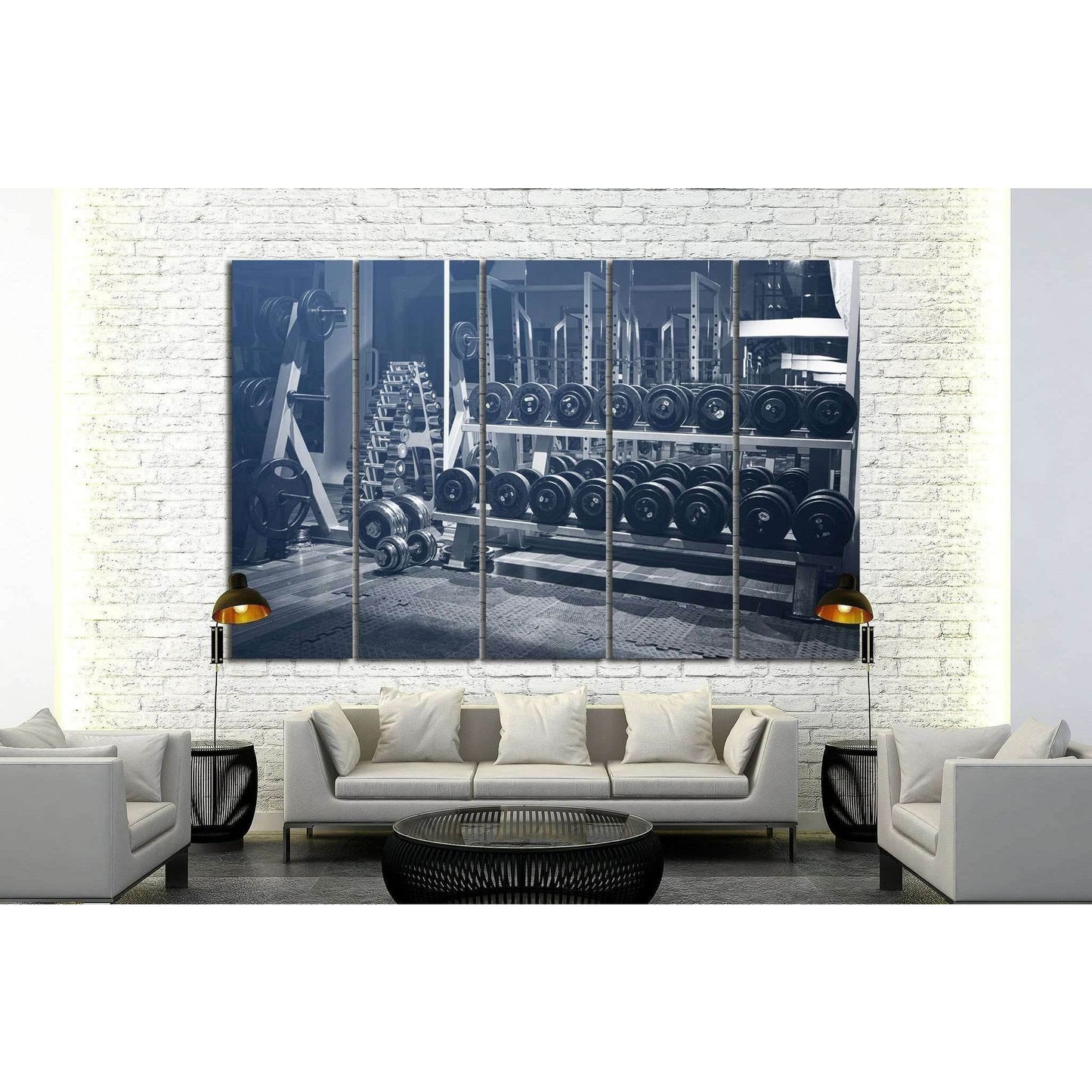Gym Wall Art №199 Ready to Hang Canvas Print - Zellart Canvas Prints ALL_Products, wd-199