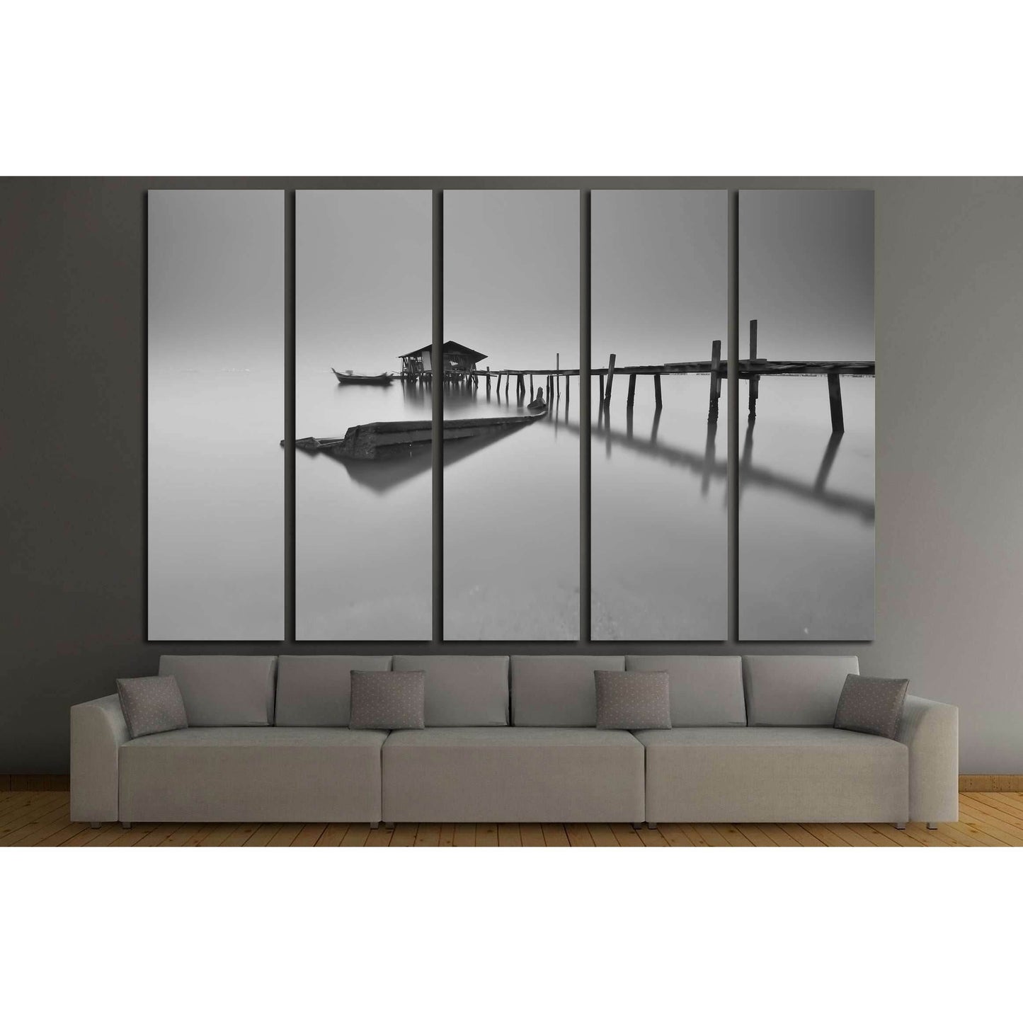 hazy №3119 Ready to Hang Canvas Print - Zellart Canvas Prints ALL_Products, s-3119