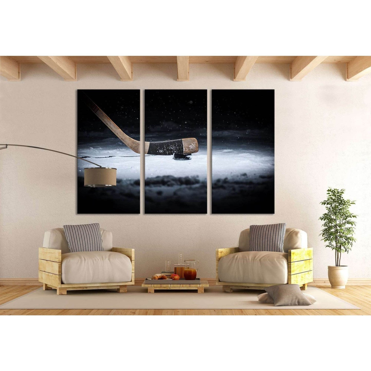 Hockey Ready to Hang Canvas Print №640 Ready to Hang Canvas Print - Zellart Canvas Prints ALL_Products, autopostr_pinterest_65155, autopostr_pinterest_65157, autopostr_pinterest_65158, autopostr_pinterest_65160