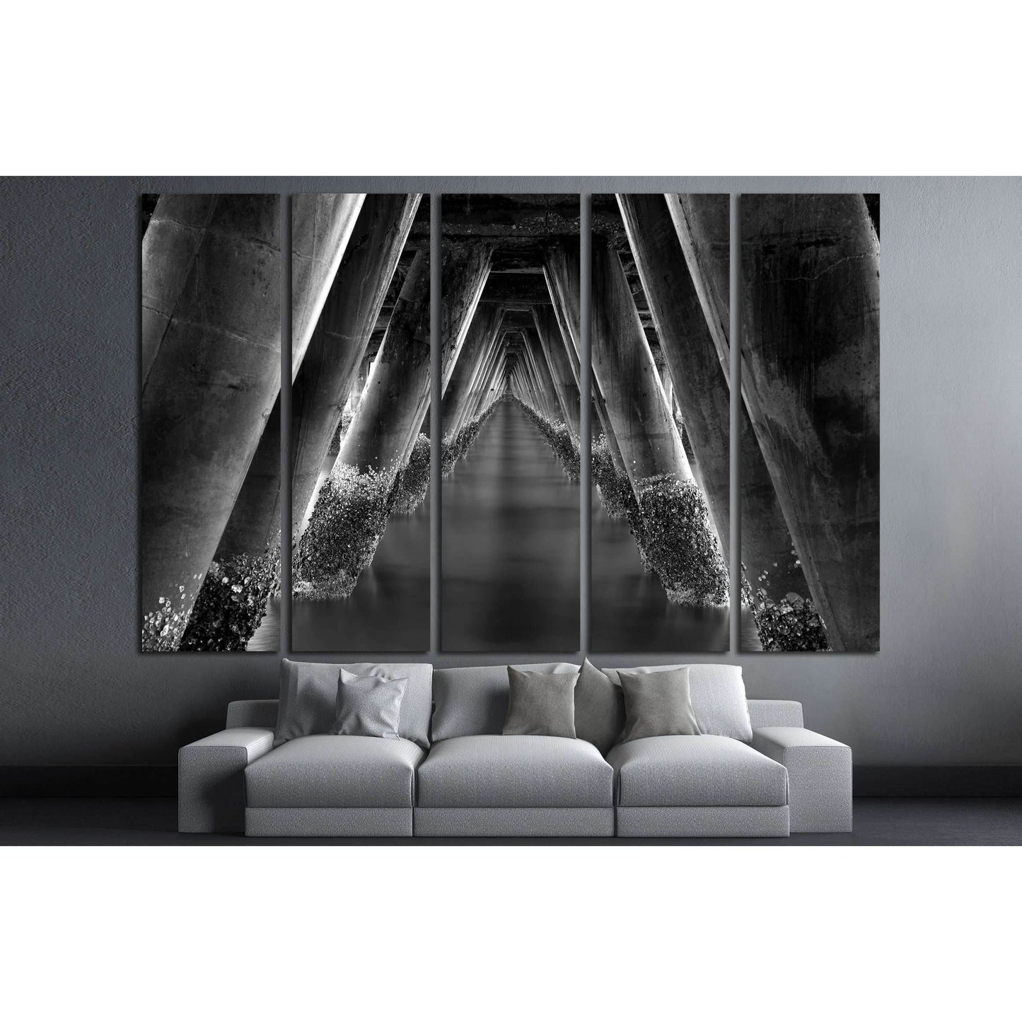 Hua Hin at Prachuap Khiri Khan, Thailand №3265 Ready to Hang Canvas Print - Zellart Canvas Prints ALL_Products, s-3265