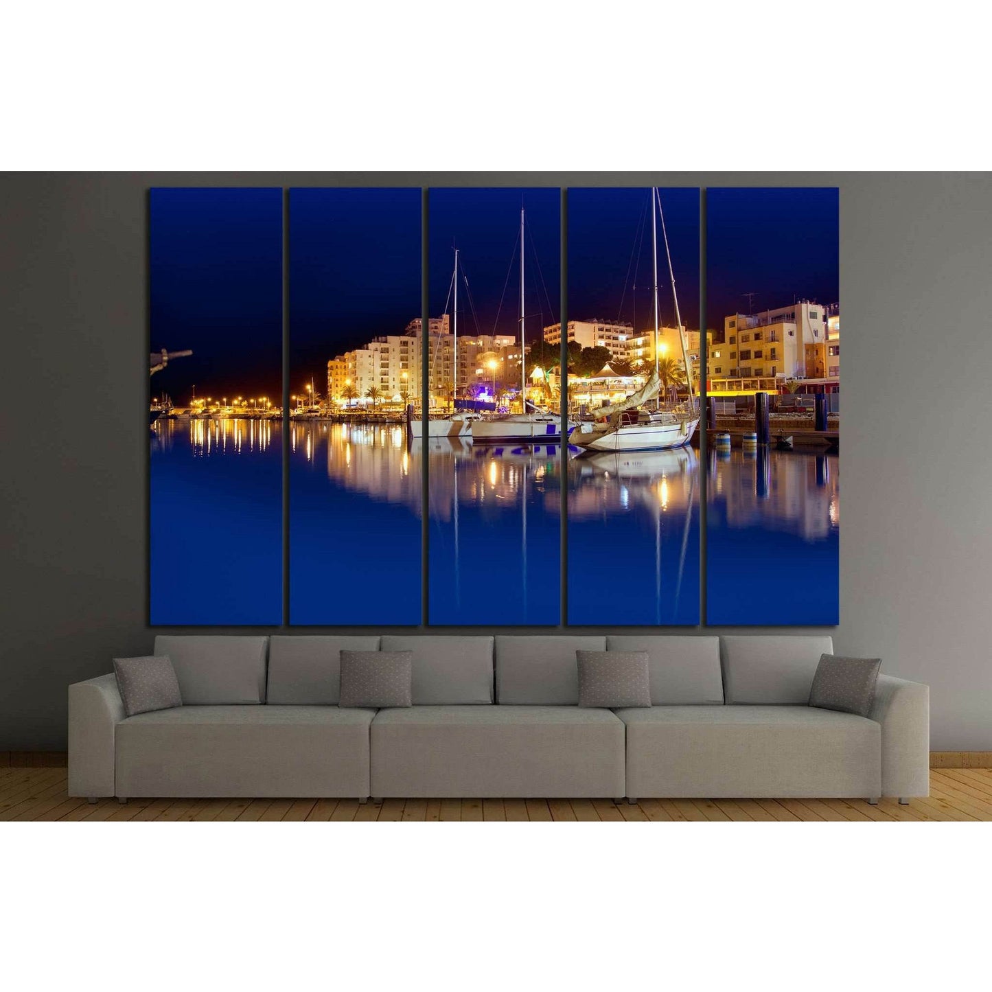 Ibiza island №997 Ready to Hang Canvas Print - Zellart Canvas Prints ALL_Products, s-997