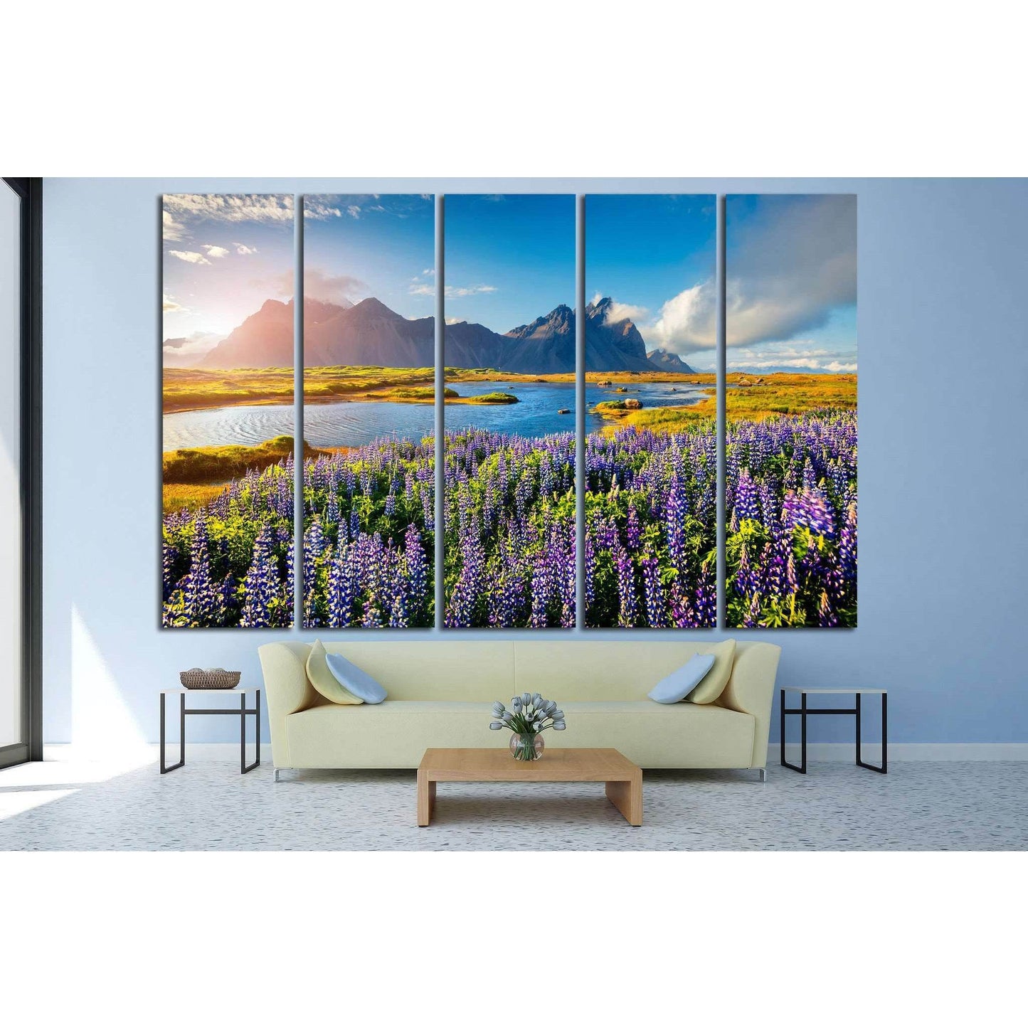 Iceland, Europe №879 Ready to Hang Canvas Print - Zellart Canvas Prints ALL_Products, s-879