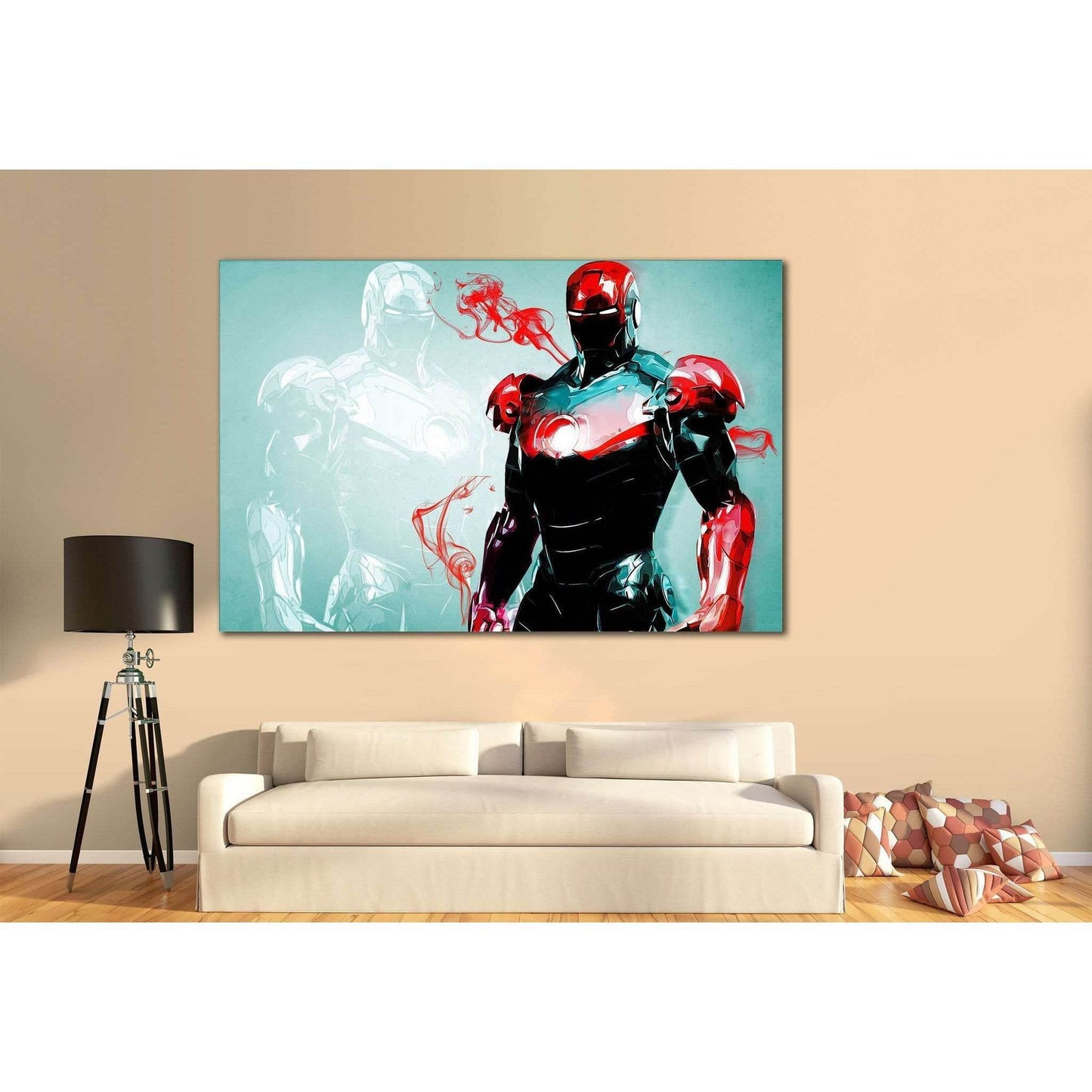 Iron Man №2013 Ready to Hang Canvas Print - Zellart Canvas Prints ALL_Products
