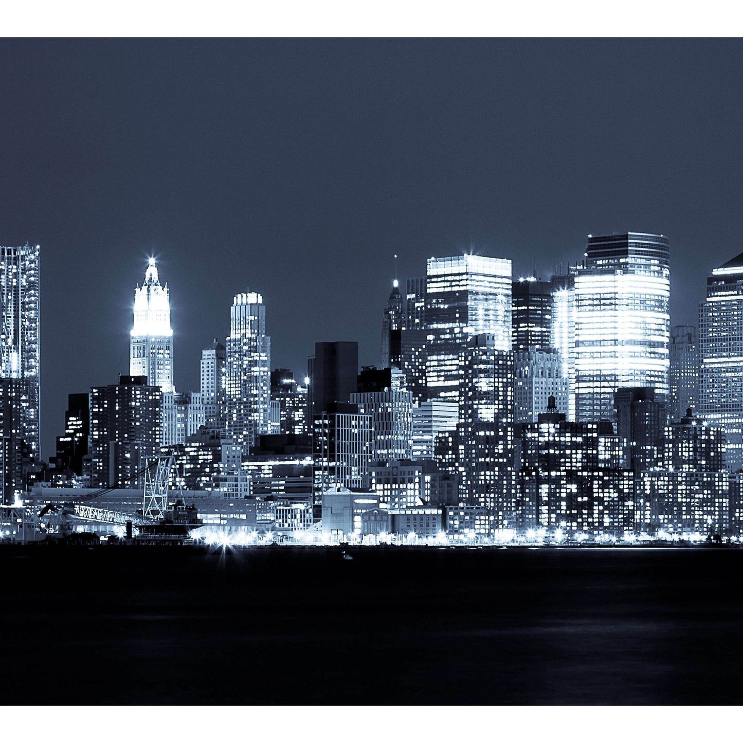 Large Panoramic of New York №47 Ready to Hang Canvas Print - Zellart Canvas Prints 0_NY_ART, ALL_Products, s-47