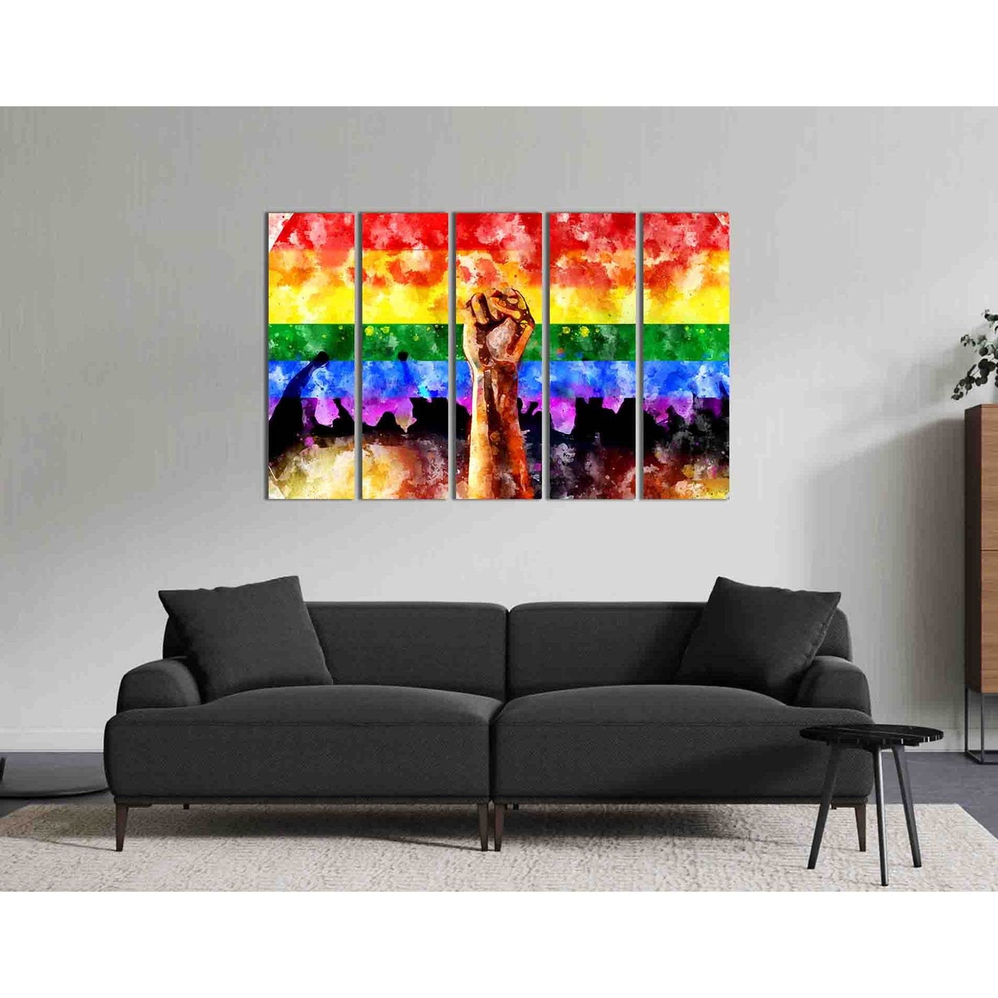 LGBT community №2115 Ready to Hang Canvas Print - Zellart Canvas Prints 2115, ALL_Products