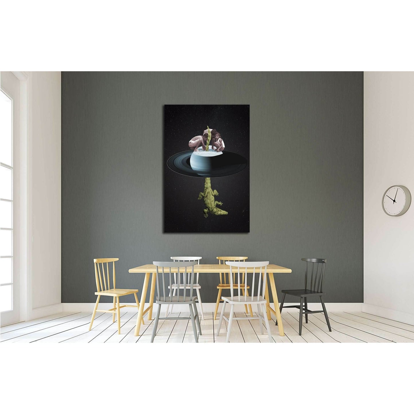 look what i found (Eugenia Loli) №3404 Ready to Hang Canvas Print - Zellart Canvas Prints ALL_Products, s-3404