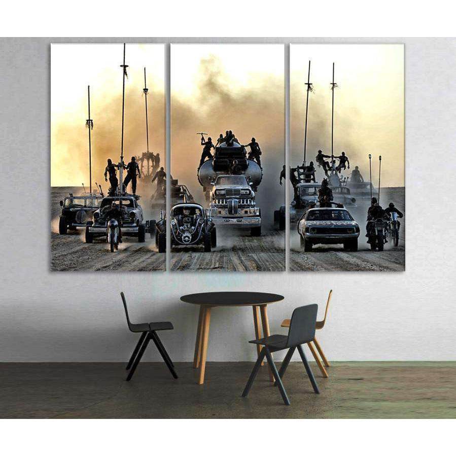 Mad Max Fury №2002 Ready to Hang Canvas Print - Zellart Canvas Prints ALL_Products