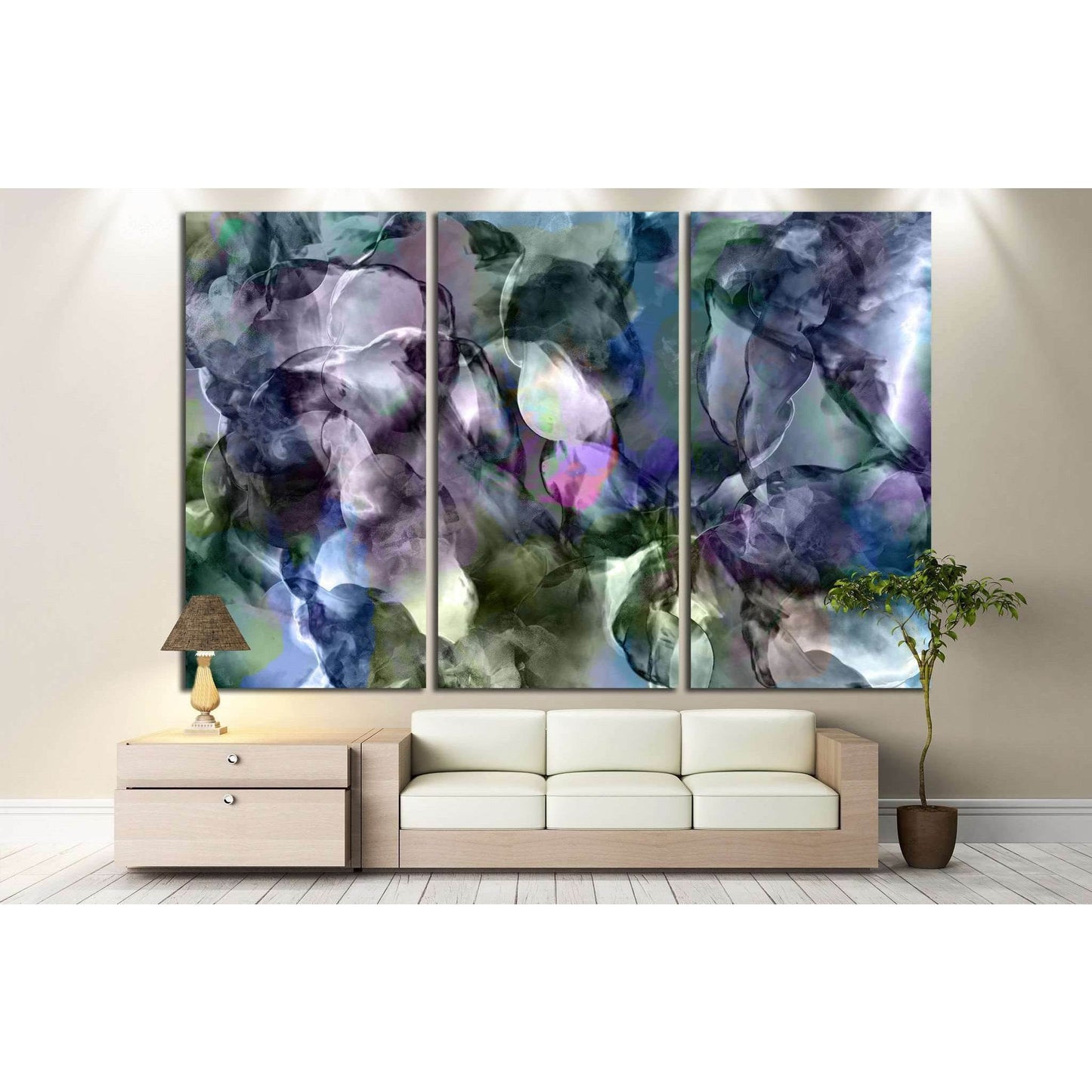 Marble stone №1072 Ready to Hang Canvas Print - Zellart Canvas Prints ALL_Products, s-1072