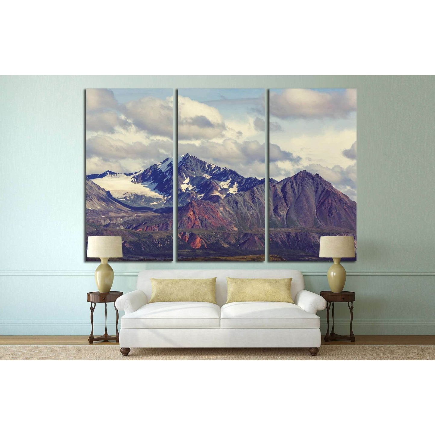 Mountain №717 Ready to Hang Canvas Print - Zellart Canvas Prints ALL_Products, s-717