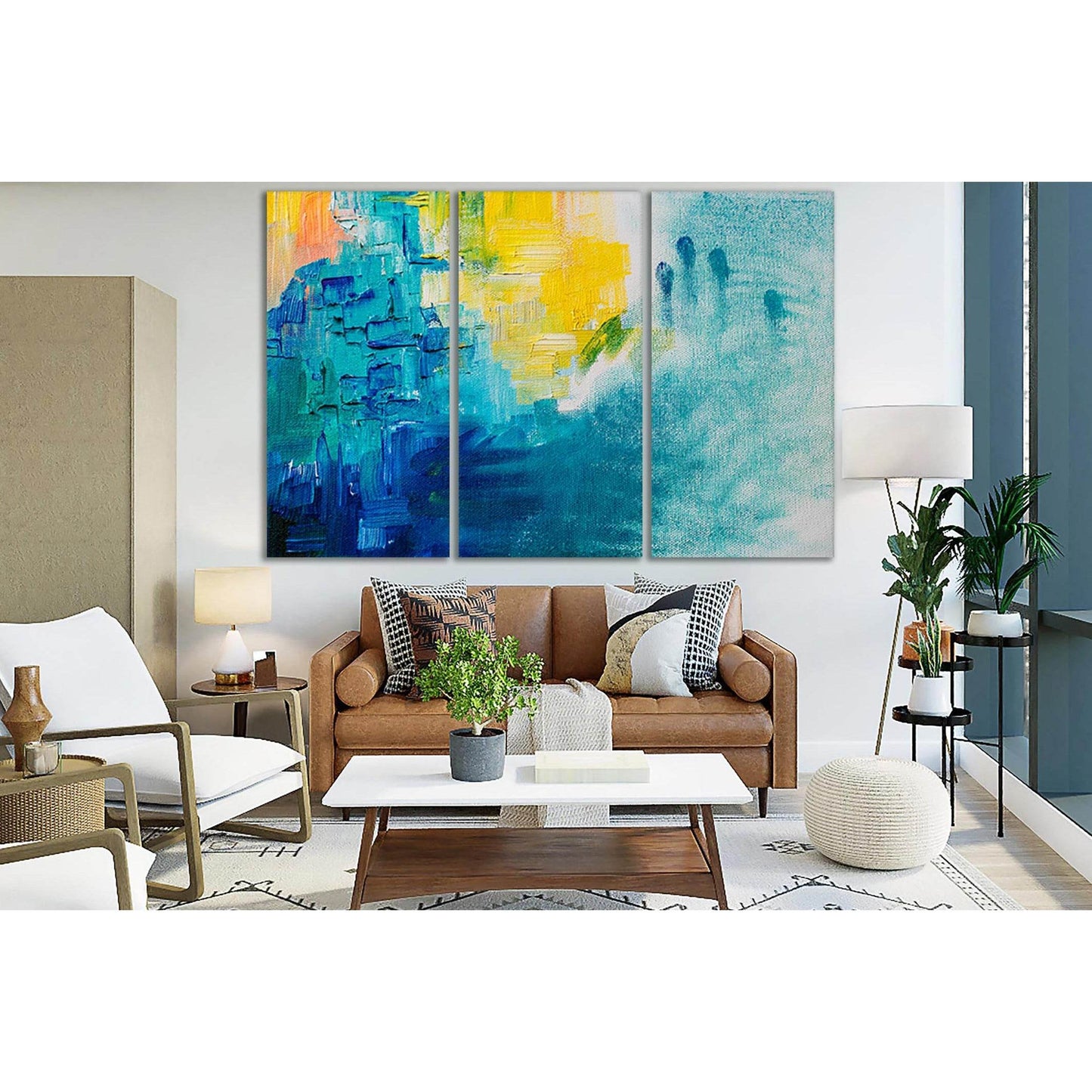 Oil Painting On Canvas №SL579 Ready to Hang Canvas Print - Zellart Canvas Prints 0new, ALL_Products, Oil Painting Wall Art