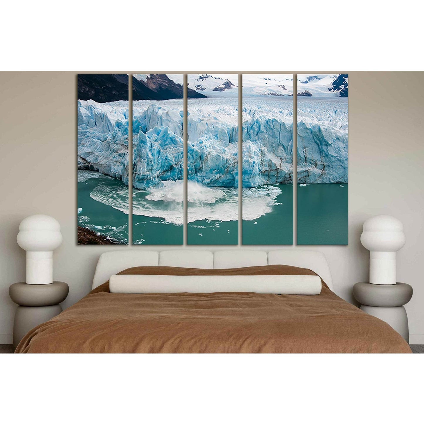 Perito Moreno Glacier El Calafate №SL1344 Ready to Hang Canvas Print - Zellart Canvas Prints 0new, ALL_Products, Glacials