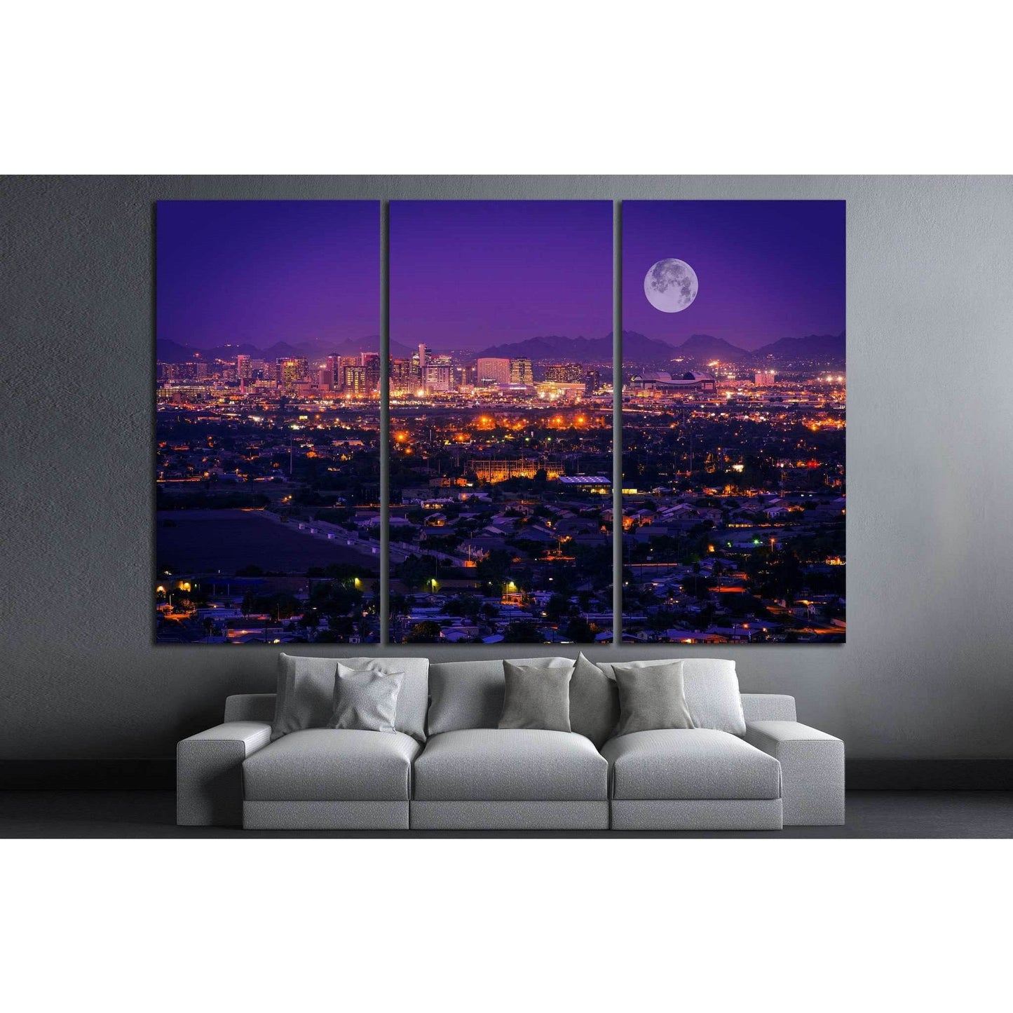 Phoenix, Arizona, United States №896 Ready to Hang Canvas Print - Zellart Canvas Prints ALL_Products, s-896