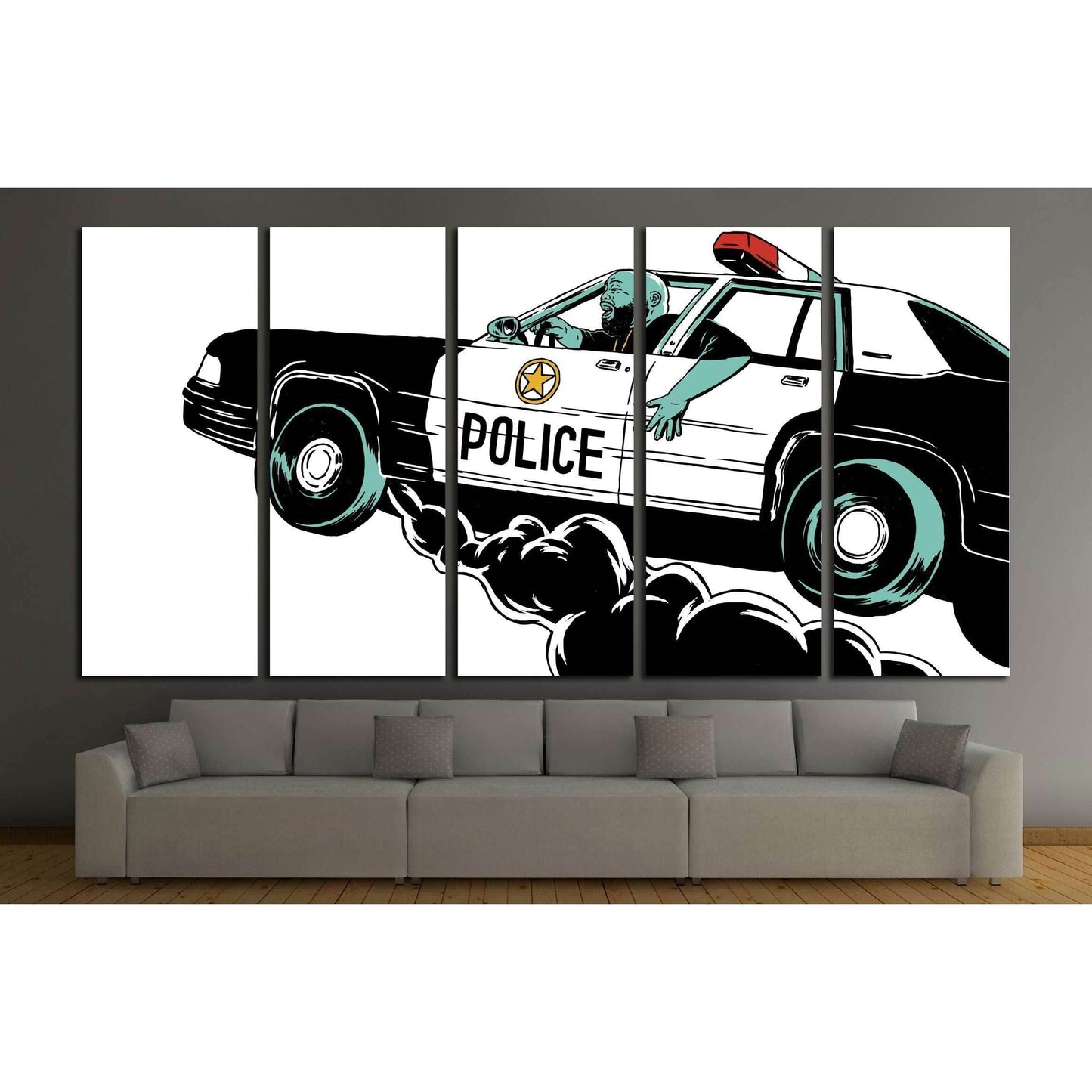 Pop Art №3315 Ready to Hang Canvas Print - Zellart Canvas Prints ALL_Products, s-3315