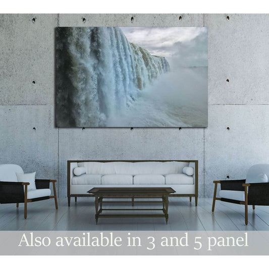 The amazing and beautiful Iguazu falls of South America №2858 Ready to Hang Canvas PrintCanvas art arrives ready to hang, with hanging accessories included and no additional framing required. Every canvas print is hand-crafted, made on-demand at our works