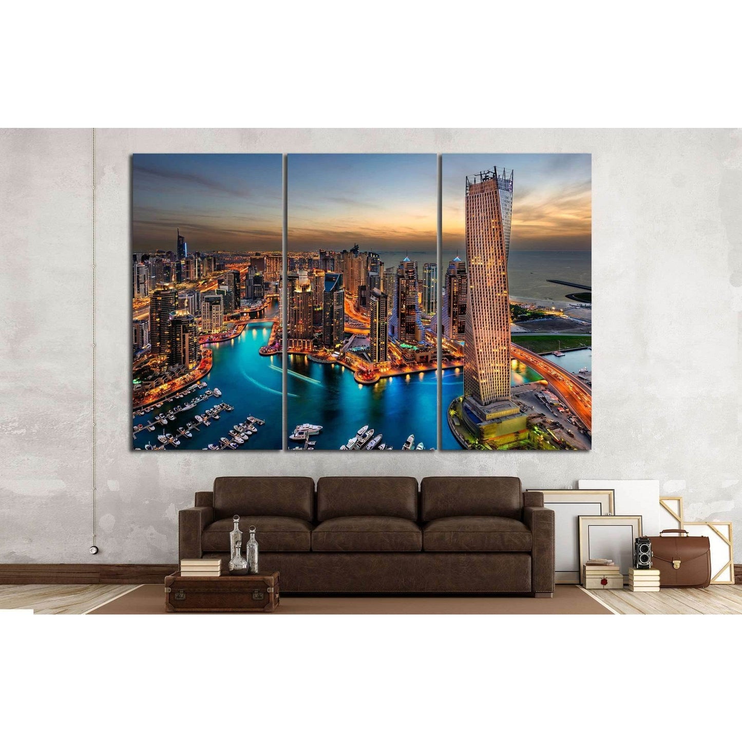 The beauty of marina №588 Ready to Hang Canvas Print - Zellart Canvas Prints ALL_Products, s-588
