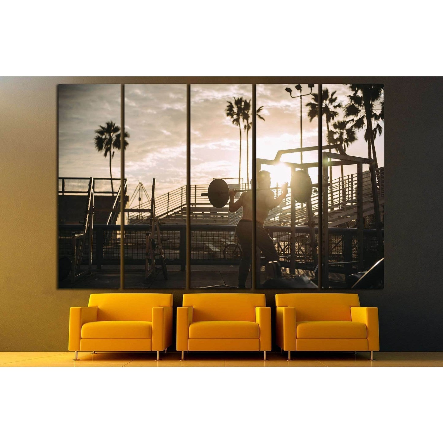 Training №1460 Ready to Hang Canvas Print - Zellart Canvas Prints ALL_Products, s-1460