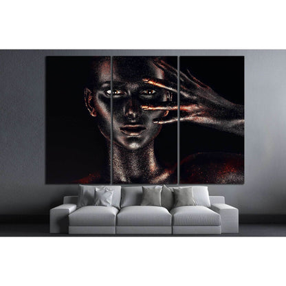 woman in black paint body №746 Ready to Hang Canvas PrintCanvas art arrives ready to hang, with hanging accessories included and no additional framing required. Every canvas print is hand-crafted, made on-demand at our workshop and expertly stretched arou