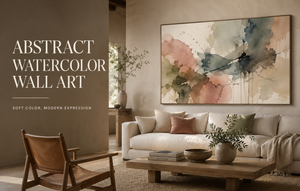 Abstract & Watercolor Wall Art