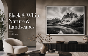 Black & White Nature & Landscapes Wall Art