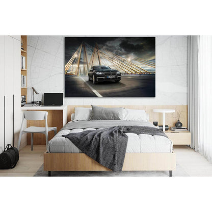 BMW On The Bridge №SL1138 Ready to Hang Canvas PrintCanvas art arrives ready to hang, with hanging accessories included and no additional framing required. Every canvas print is hand-crafted, made on-demand at our workshop and expertly stretched around 10