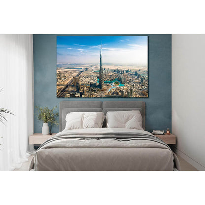 Downtown Dubai №SL1363 Ready to Hang Canvas PrintCanvas art arrives ready to hang, with hanging accessories included and no additional framing required. Every canvas print is hand-crafted, made on-demand at our workshop and expertly stretched around 100%