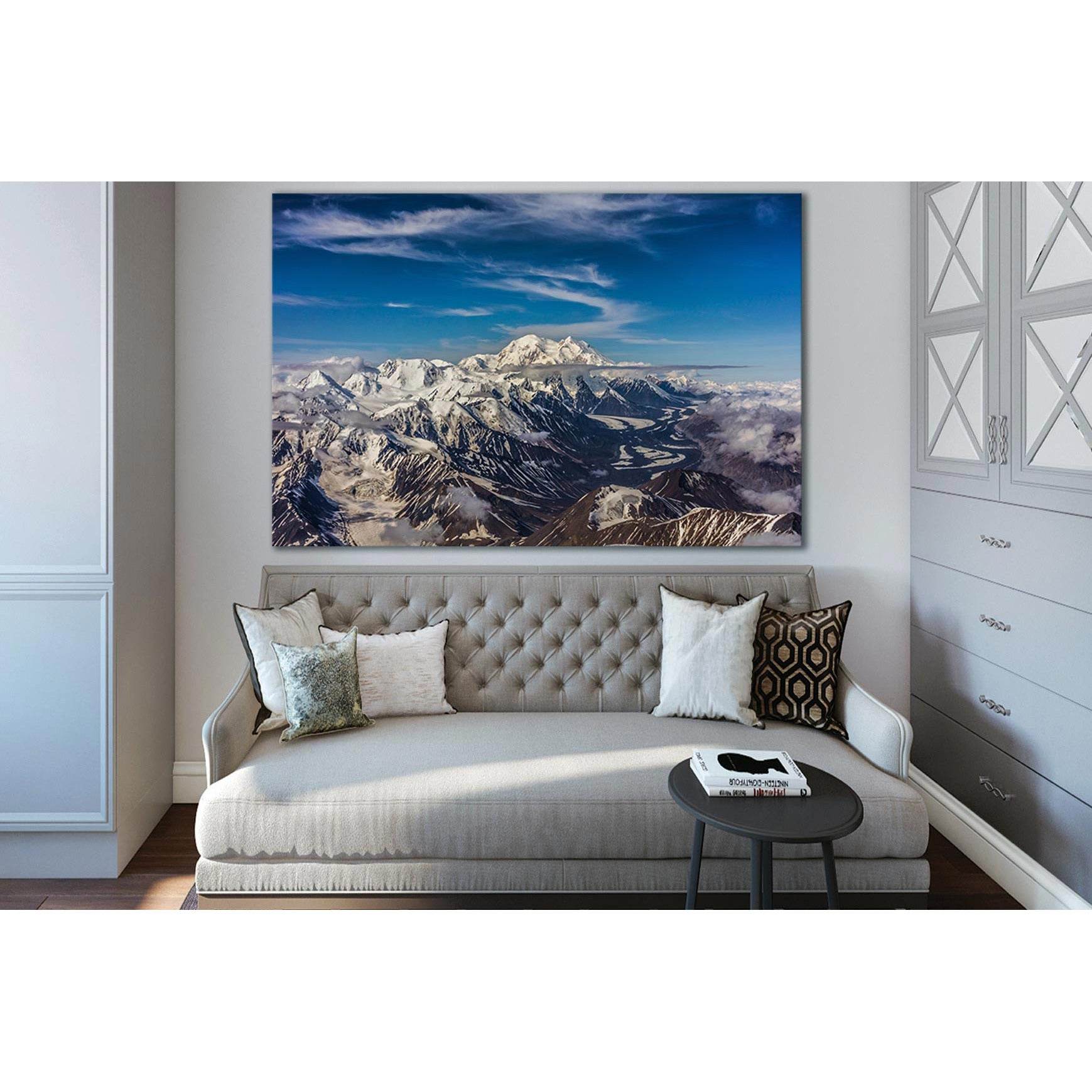Snow Mountains And Clouds №SL1570 Ready to Hang Canvas PrintCanvas art arrives ready to hang, with hanging accessories included and no additional framing required. Every canvas print is hand-crafted, made on-demand at our workshop and expertly stretched a