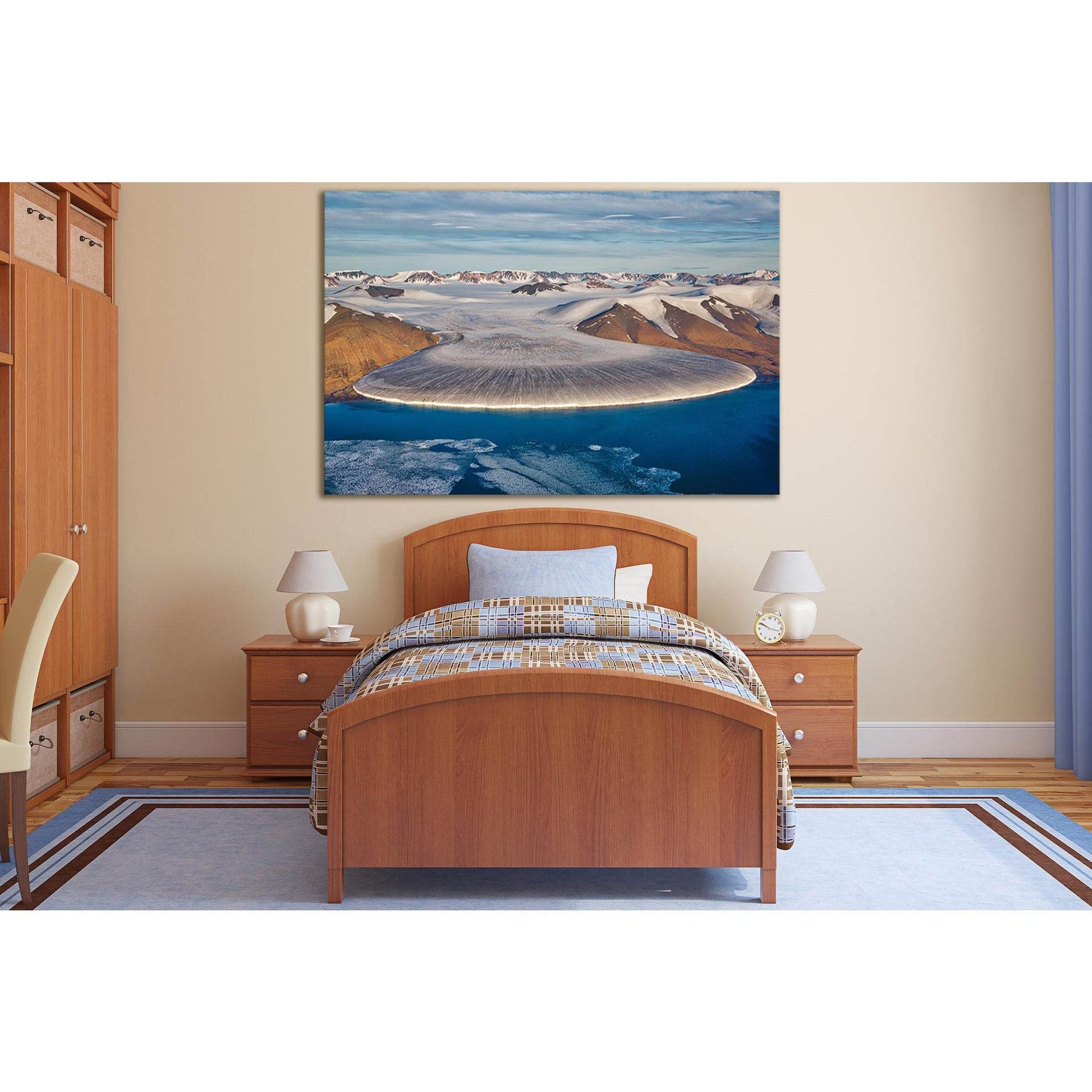 Elephant Leg Glacier In North Greenland №SL1318 Ready to Hang Canvas PrintCanvas art arrives ready to hang, with hanging accessories included and no additional framing required. Every canvas print is hand-crafted, made on-demand at our workshop and expert