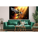 Angel Woman In The Light №SL1214 Ready to Hang Canvas Print