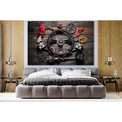 Sport Car Accessory №SL754 Ready to Hang Canvas PrintCanvas art arrives ready to hang, with hanging accessories included and no additional framing required. Every canvas print is hand-crafted, made on-demand at our workshop and expertly stretched around 1