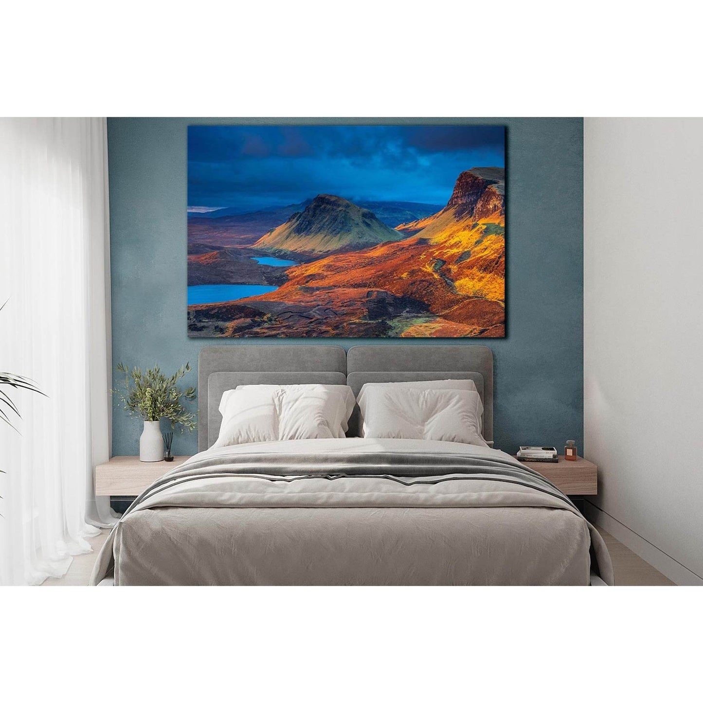 Scotland Beautiful Mountains And Lake №SL1583 Ready to Hang Canvas PrintCanvas art arrives ready to hang, with hanging accessories included and no additional framing required. Every canvas print is hand-crafted, made on-demand at our workshop and expertly