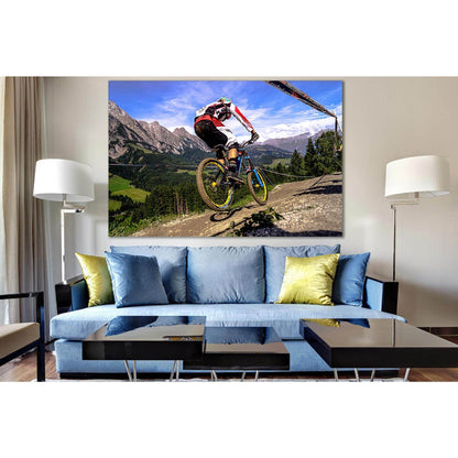 Bicycle In The Mountains №SL934 Ready to Hang Canvas PrintCanvas art arrives ready to hang, with hanging accessories included and no additional framing required. Every canvas print is hand-crafted, made on-demand at our workshop and expertly stretched aro