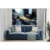 Metal Lathe №SL1452 Ready to Hang Canvas Print