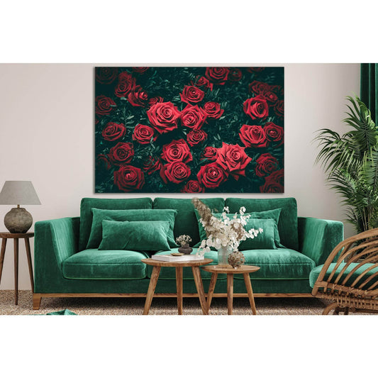 Red Rose Buds №SL722 Ready to Hang Canvas PrintCanvas art arrives ready to hang, with hanging accessories included and no additional framing required. Every canvas print is hand-crafted, made on-demand at our workshop and expertly stretched around 100% No