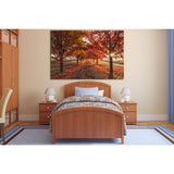 Autumn Fall Season Trees №SL1490 Ready to Hang Canvas Print