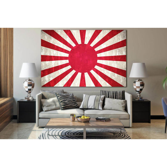 Flag Of Japan №SL1212 Ready to Hang Canvas PrintCanvas art arrives ready to hang, with hanging accessories included and no additional framing required. Every canvas print is hand-crafted, made on-demand at our workshop and expertly stretched around 100% N