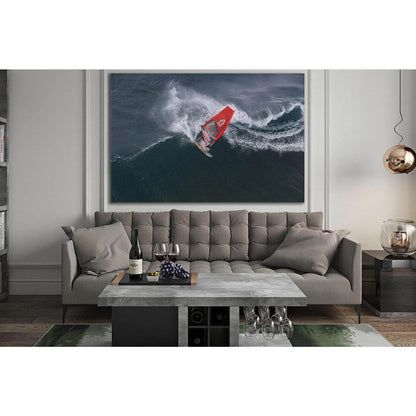 Windsurfing in Hawaii №SL941 Ready to Hang Canvas PrintCanvas art arrives ready to hang, with hanging accessories included and no additional framing required. Every canvas print is hand-crafted, made on-demand at our workshop and expertly stretched around