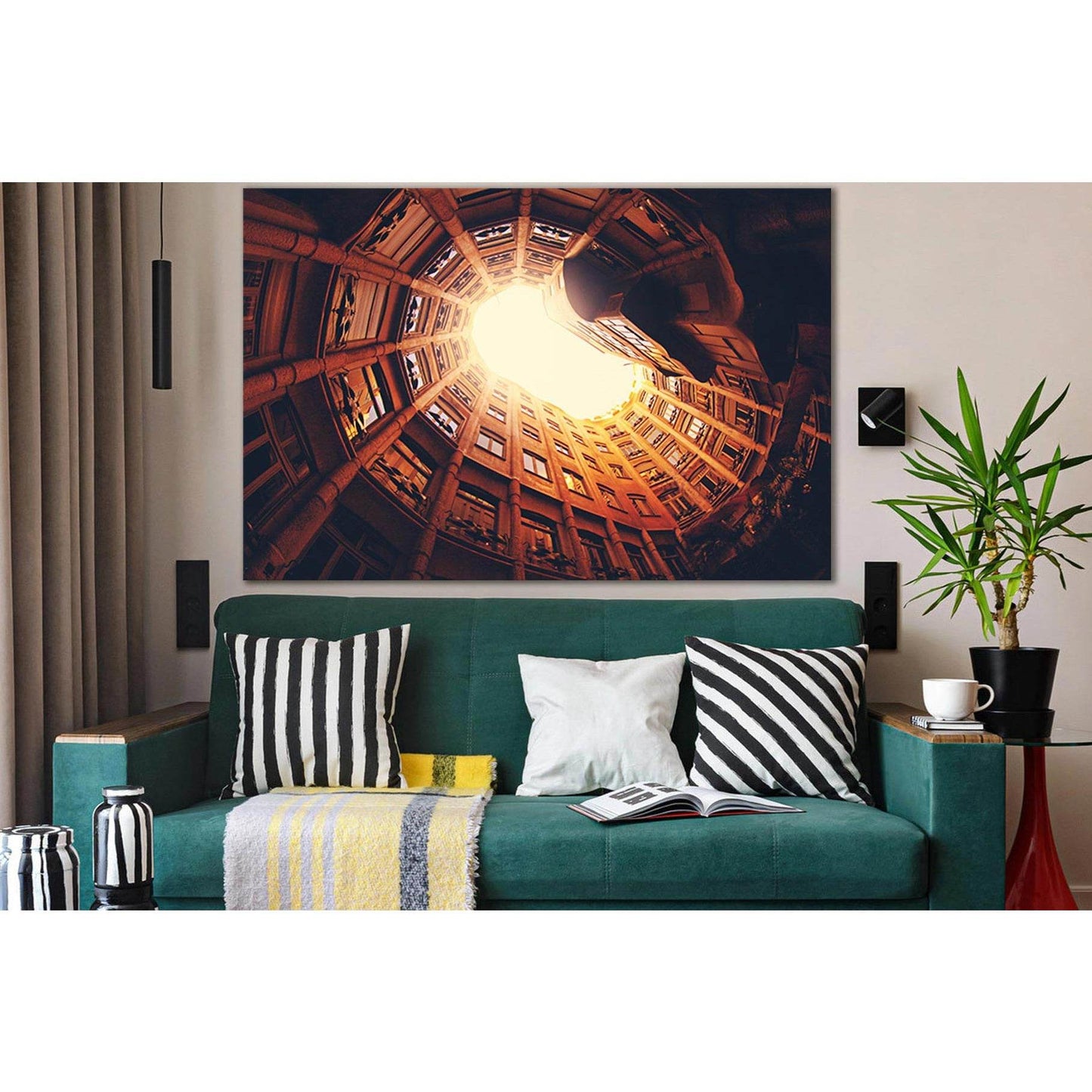 Architecture Of Casa Mila House №SL1382 Ready to Hang Canvas PrintCanvas art arrives ready to hang, with hanging accessories included and no additional framing required. Every canvas print is hand-crafted, made on-demand at our workshop and expertly stret