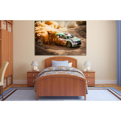 Sports Car Goes Into A Turn №SL763 Ready to Hang Canvas PrintCanvas art arrives ready to hang, with hanging accessories included and no additional framing required. Every canvas print is hand-crafted, made on-demand at our workshop and expertly stretched