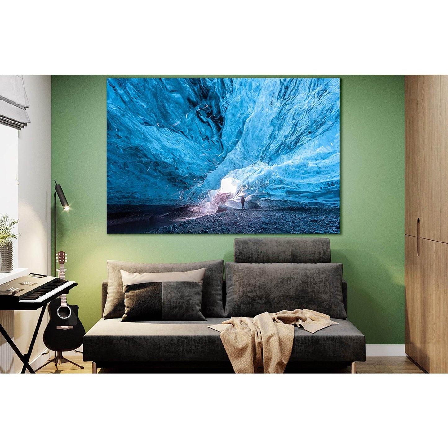 Vatnajökull Glacier Iceland №SL1315 Ready to Hang Canvas PrintCanvas art arrives ready to hang, with hanging accessories included and no additional framing required. Every canvas print is hand-crafted, made on-demand at our workshop and expertly stretched