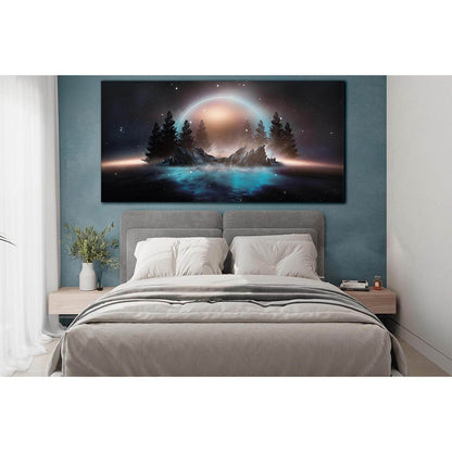 Abstract Landscape And Island №SL1234 Ready to Hang Canvas PrintCanvas art arrives ready to hang, with hanging accessories included and no additional framing required. Every canvas print is hand-crafted, made on-demand at our workshop and expertly stretch