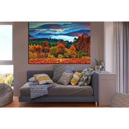 Trossachs National Park Autumn №SL1482 Ready to Hang Canvas PrintCanvas art arrives ready to hang, with hanging accessories included and no additional framing required. Every canvas print is hand-crafted, made on-demand at our workshop and expertly stretc