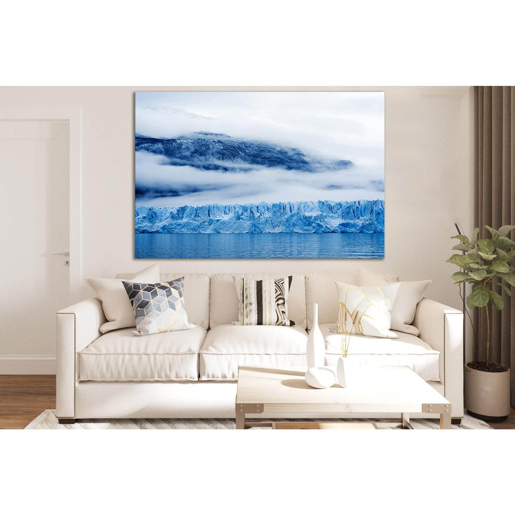 Uppsala Glacier №SL1324 Ready to Hang Canvas PrintCanvas art arrives ready to hang, with hanging accessories included and no additional framing required. Every canvas print is hand-crafted, made on-demand at our workshop and expertly stretched around 100%