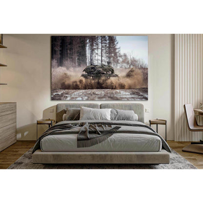 Leopard 2a4 German Battle Tank №SL1445 Ready to Hang Canvas PrintCanvas art arrives ready to hang, with hanging accessories included and no additional framing required. Every canvas print is hand-crafted, made on-demand at our workshop and expertly stretc