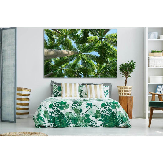 Beautiful Green Palms №SL499 Ready to Hang Canvas PrintCanvas art arrives ready to hang, with hanging accessories included and no additional framing required. Every canvas print is hand-crafted, made on-demand at our workshop and expertly stretched around