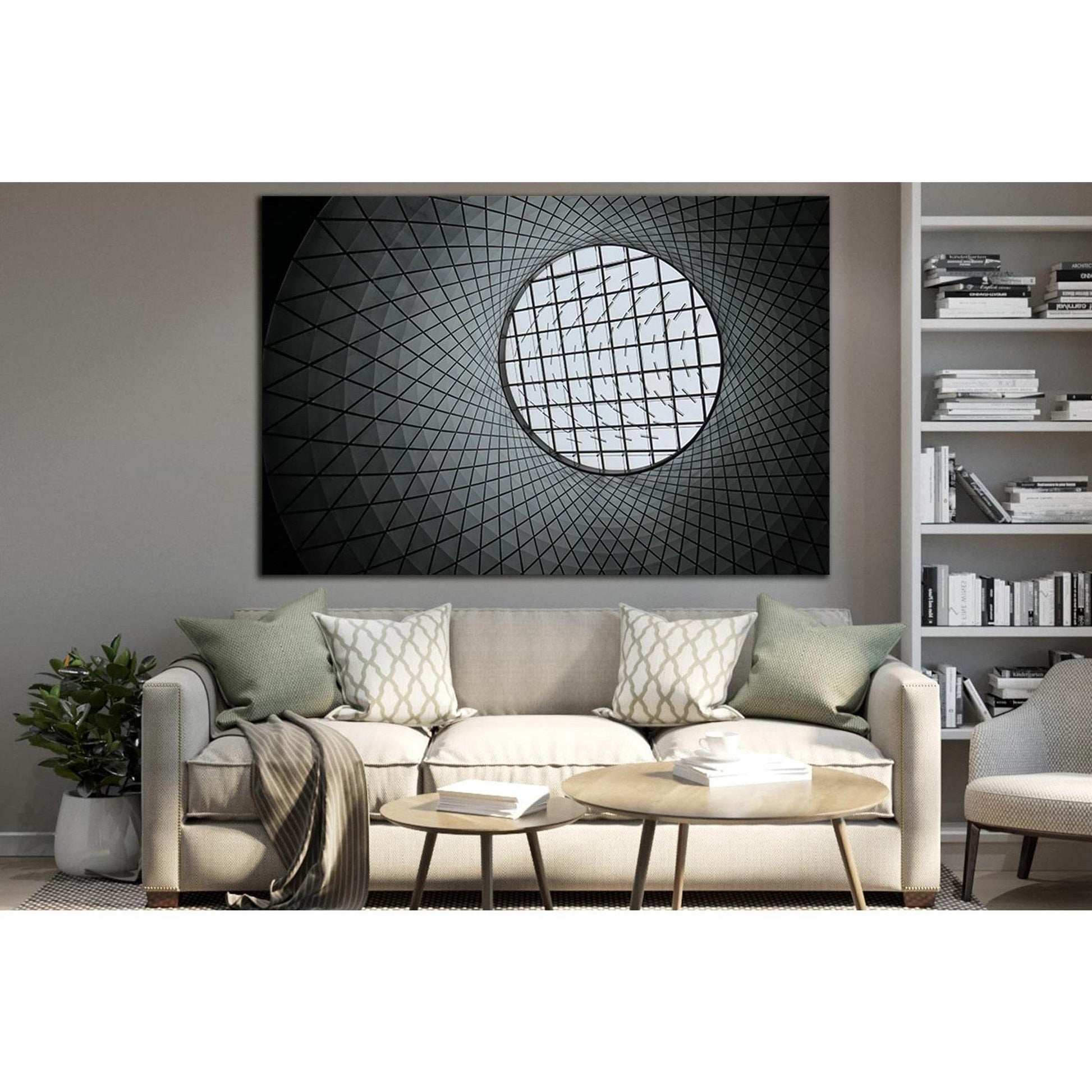 Fulton Street Subway Station №SL1390 Ready to Hang Canvas PrintCanvas art arrives ready to hang, with hanging accessories included and no additional framing required. Every canvas print is hand-crafted, made on-demand at our workshop and expertly stretche