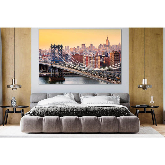 Brooklyn Bridge New York Manhattan №SL310 Ready to Hang Canvas PrintCanvas art arrives ready to hang, with hanging accessories included and no additional framing required. Every canvas print is hand-crafted, made on-demand at our workshop and expertly str