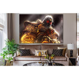 Brutal Muscular Warrior №SL1249 Ready to Hang Canvas Print