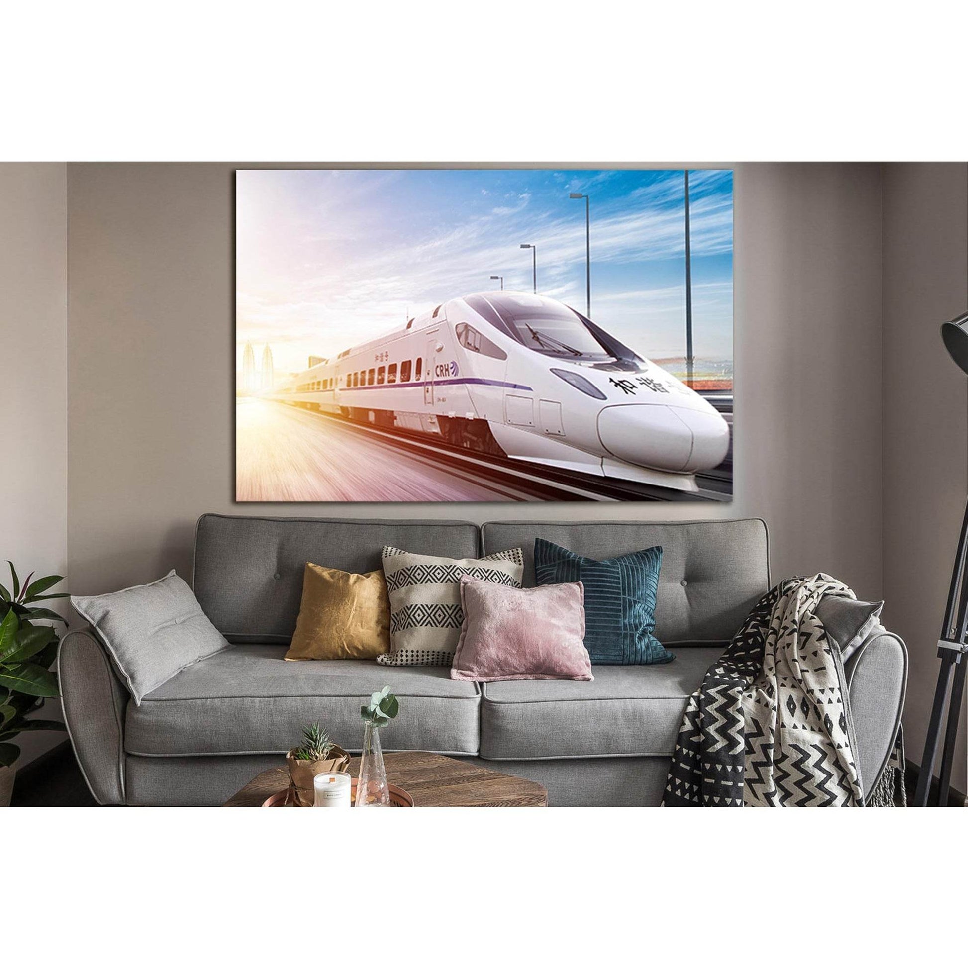 High Speed Train In China №SL1431 Ready to Hang Canvas PrintCanvas art arrives ready to hang, with hanging accessories included and no additional framing required. Every canvas print is hand-crafted, made on-demand at our workshop and expertly stretched a