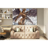 Beautiful Angel Woman Warrior №SL1237 Ready to Hang Canvas Print