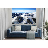 Glacier View Of New Zealand №SL1304 Ready to Hang Canvas Print